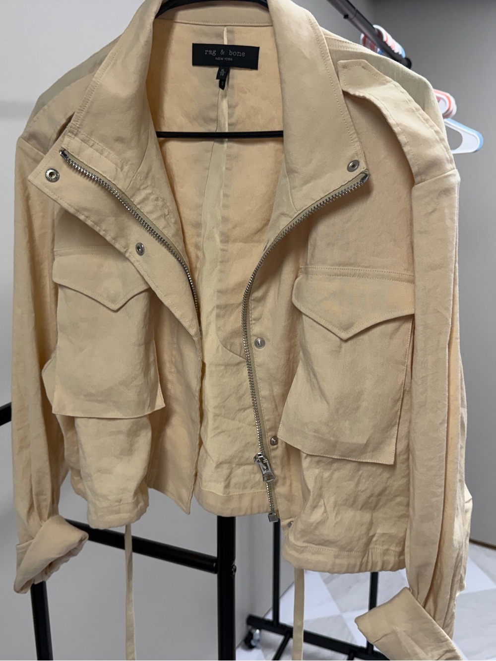 Rag and Bone Cropped Utility Jacket